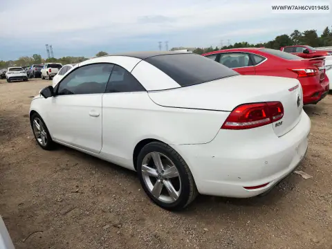 2012 Volkswagen Eos Lux VIN WVWFW7AH6CV019455 фото 2