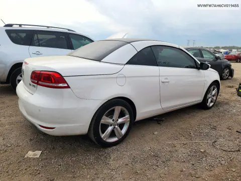 2012 Volkswagen Eos Lux VIN WVWFW7AH6CV019455 фото 3