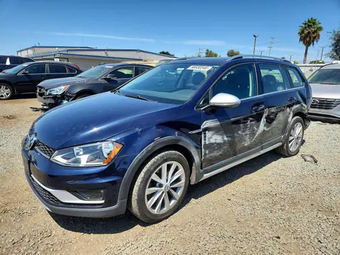3VWH17AU1HM511250 — 2017 Volkswagen GOLF Alltrack, Задняя часть (Rear End), фото до ремонта