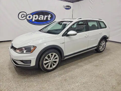 3VWH17AU7HM542809 — 2017 Volkswagen GOLF Alltrack, Задняя часть (Rear End), фото до ремонта