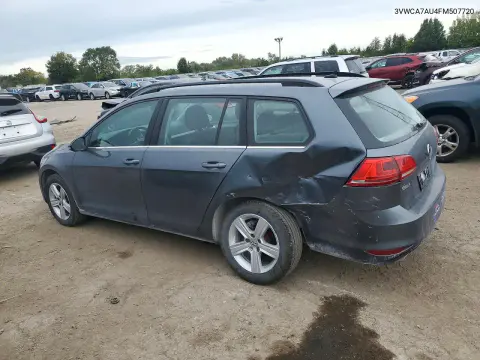 2015 Volkswagen Golf Sportwagen Tdi S VIN 3VWCA7AU4FM507720 фото 2