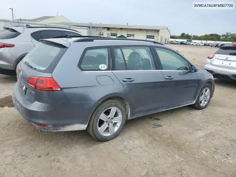 2015 Volkswagen Golf Sportwagen Tdi S VIN 3VWCA7AU4FM507720 фото 3