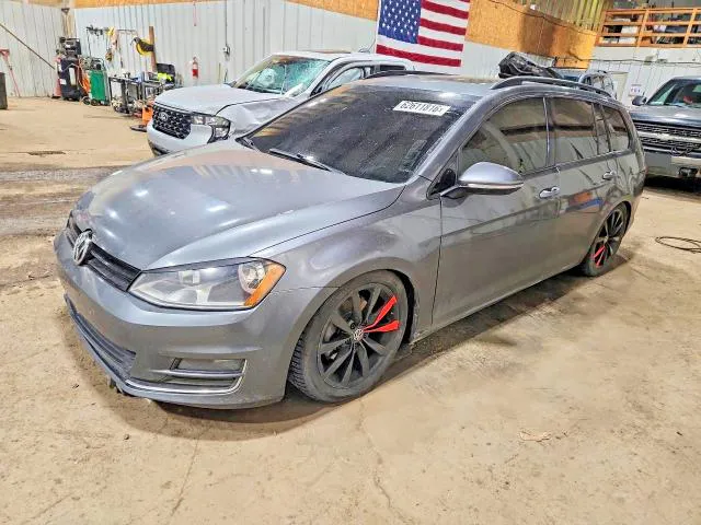 2017 Volkswagen GOLF SPORTWAGEN VIN 3VWC17AUXHM501505 фото 1