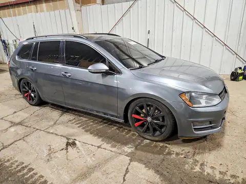 2017 Volkswagen GOLF SPORTWAGEN VIN 3VWC17AUXHM501505 фото 4