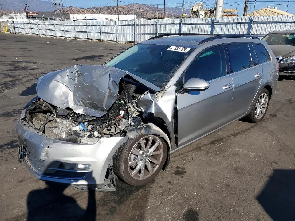 2017 Volkswagen GOLF SPORTWAGEN VIN 3VWC17AU3HM505041 фото 1