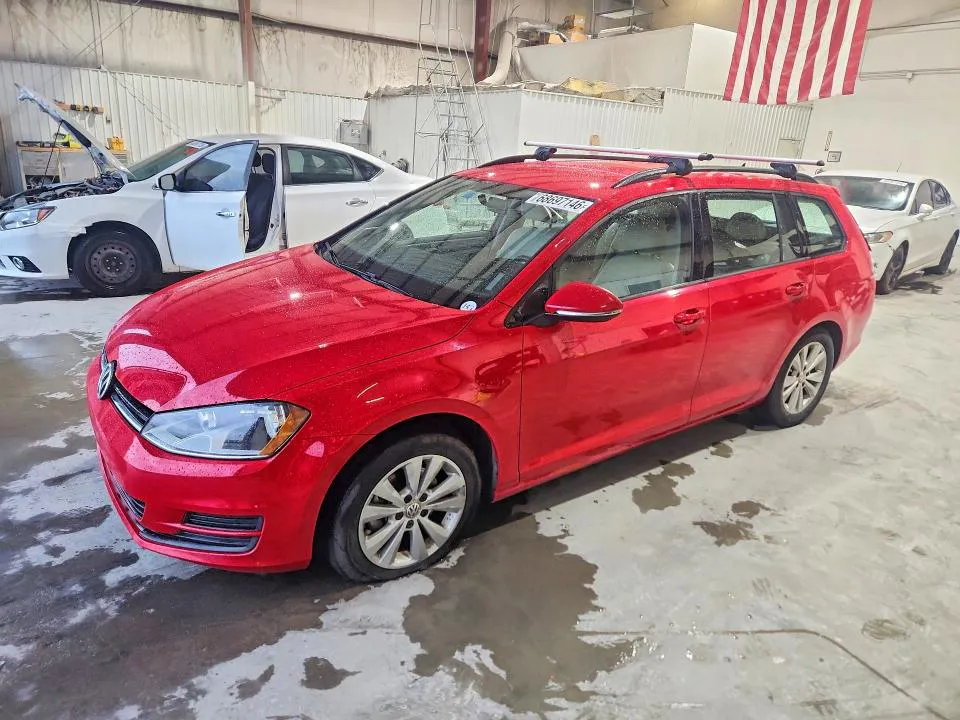 2017 VOLKSWAGEN GOLF SPORTWAGEN VIN 3VW017AU7HM518006 фото 1