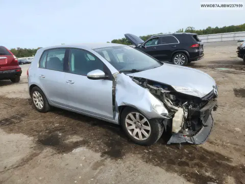 2011 Volkswagen Golf VIN WVWDB7AJ8BW237959 фото 4