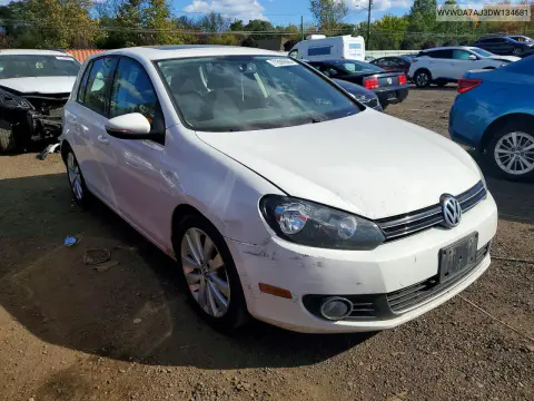 2013 Volkswagen Golf VIN WVWDA7AJ3DW134681 фото 4