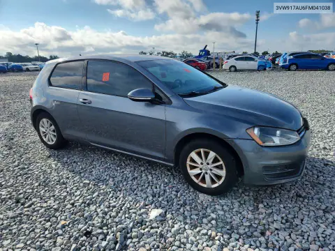 2015 Volkswagen Golf VIN 3VW917AU6FM041038 фото 4