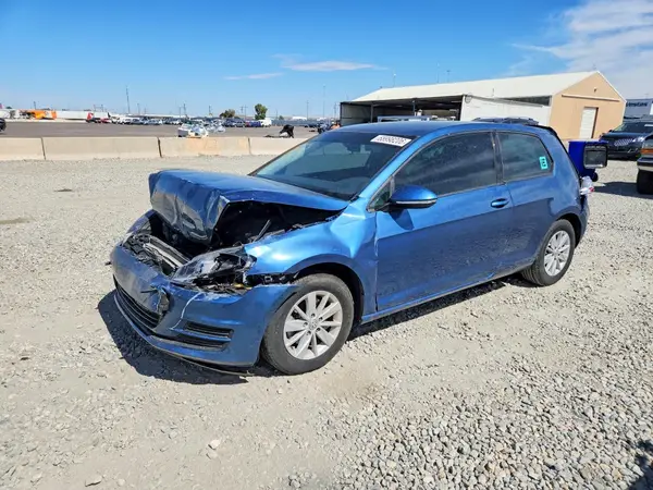 3VW817AU5GM004463 — 2016 Volkswagen GOLF, Задняя часть (Rear End), фото до ремонта
