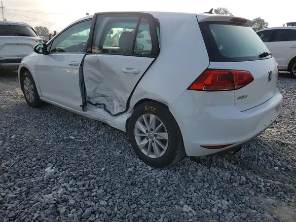 3VW217AU5GM035279 — 2016 Volkswagen GOLF, фото 2 с аукциона Copart, Боковая часть