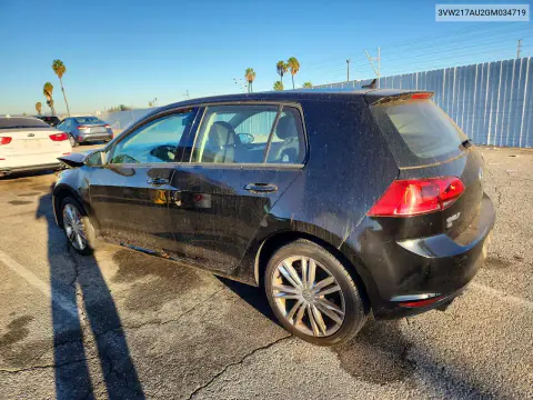 2016 Volkswagen Golf S/Se VIN 3VW217AU2GM034719 фото 2