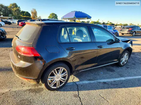2016 Volkswagen Golf S/Se VIN 3VW217AU2GM034719 фото 3