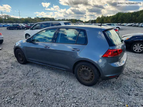 2016 Volkswagen Golf S/Se VIN 3VW217AUXGM029770 фото 2