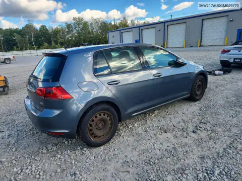 2016 Volkswagen Golf S/Se VIN 3VW217AUXGM029770 фото 3