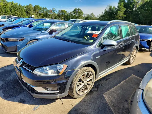 3VWH17AU3HM524176 — 2017 Volkswagen GOLF, Передняя часть (Front End), фото до ремонта
