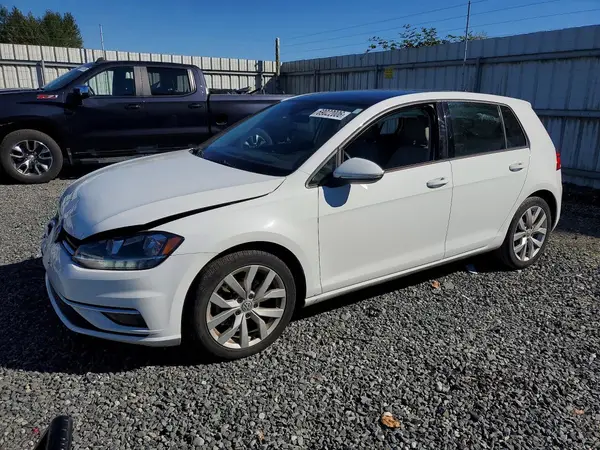 3VWG57AUXKM009179 — 2019 Volkswagen GOLF, Передняя часть (Front End), фото до ремонта