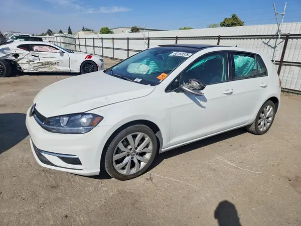 3VWG57AU8KM033674 — 2019 Volkswagen GOLF, Передняя часть (Front End), фото до ремонта