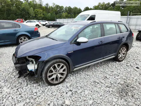 3VWM17AU1KM516812 — 2019 Volkswagen GOLF, Передняя часть, фото до ремонта