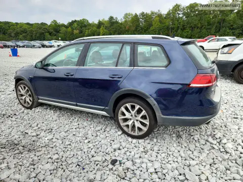 2019 Volkswagen Golf Alltrack S VIN 3VWM17AU1KM516812 фото 2