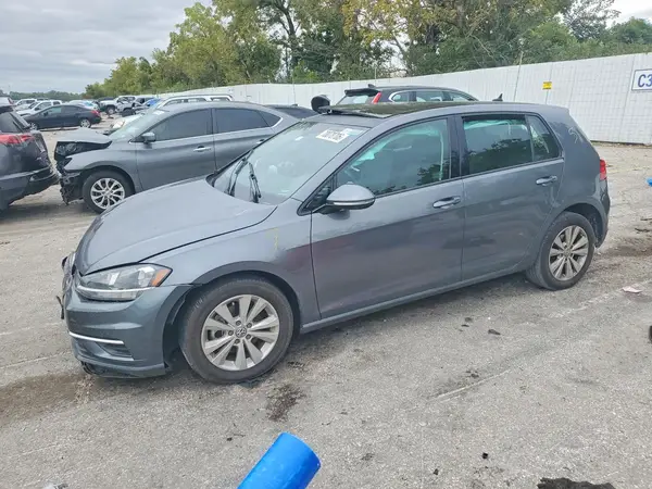 3VWG57AU3MM012895 — 2021 Volkswagen GOLF, Передняя часть (Front End), фото до ремонта