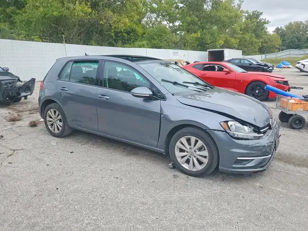 3VWG57AU3MM012895 — 2021 Volkswagen GOLF, фото 4 с аукциона Copart, Передняя часть