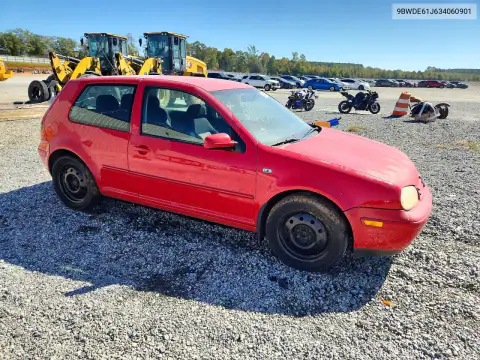 9BWDE61J634060901 — 2003 Volkswagen GTI, фото 4 с аукциона Copart 19.10.2026, Передняя часть