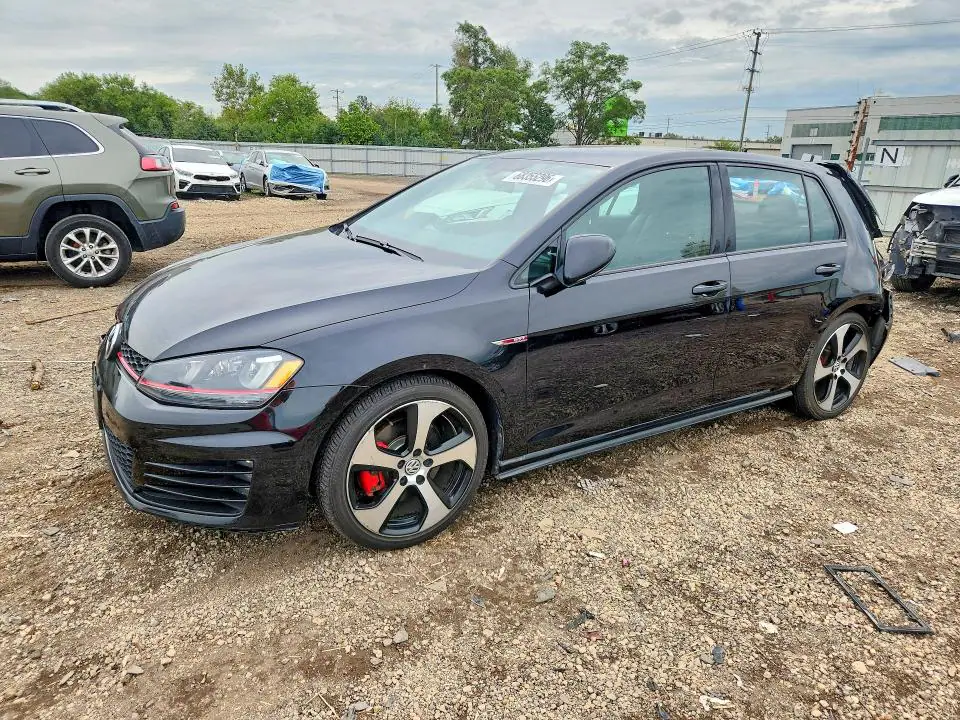 3VW5T7AU2FM014590 Volkswagen GTI 2015 — повреждение Задняя часть, фото до ремонта