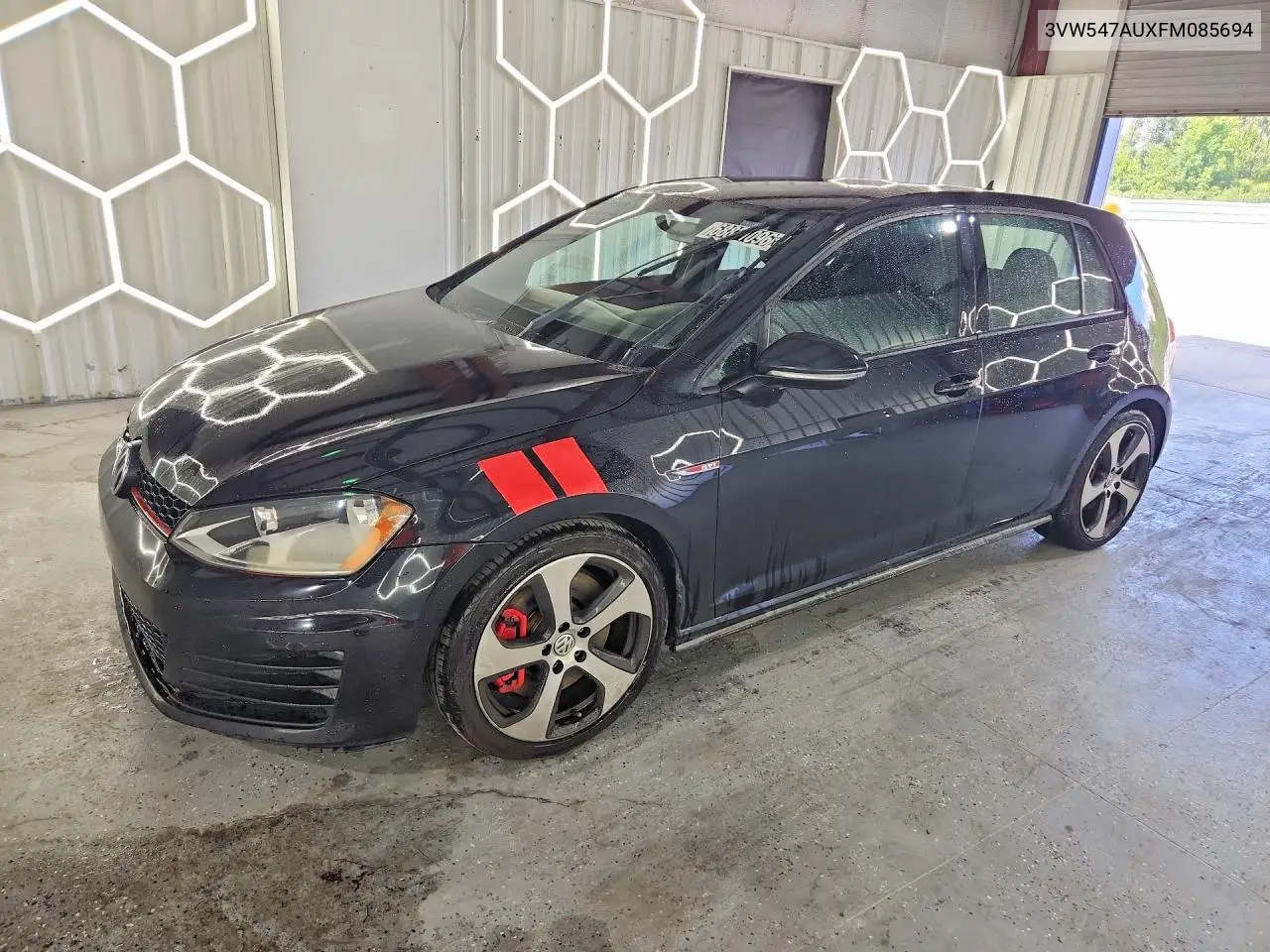 2015 Volkswagen Gti VIN 3VW547AUXFM085694 фото 1