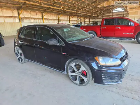 2015 Volkswagen Gti VIN 3VW4T7AU1FM003706 фото 4
