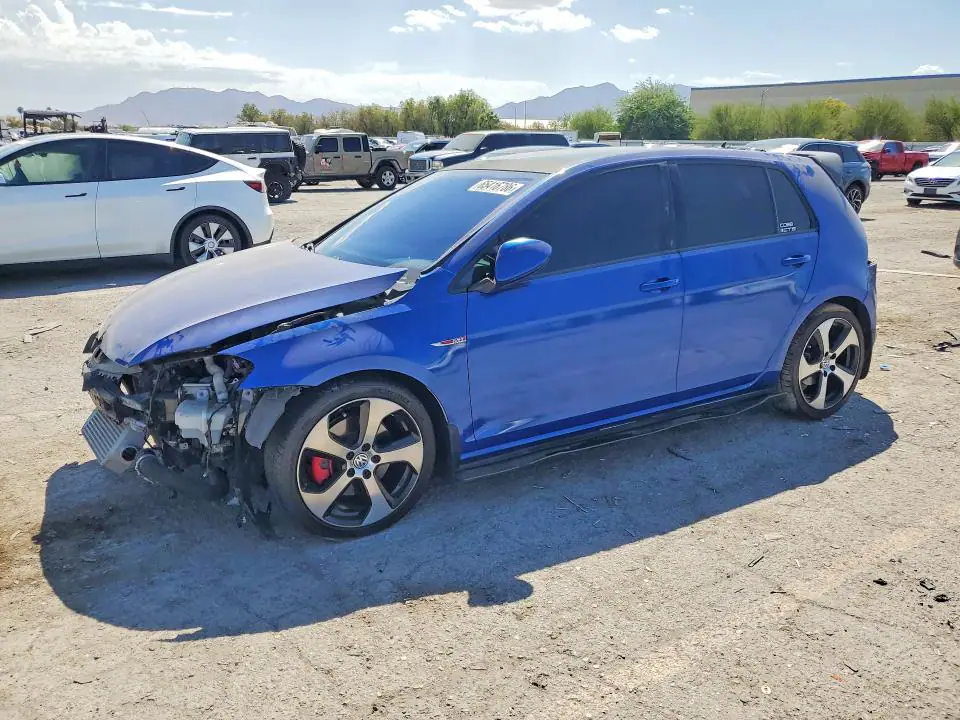 3VW4T7AU2GM059090 Volkswagen GTI 2016 — повреждение Передняя часть, фото до ремонта