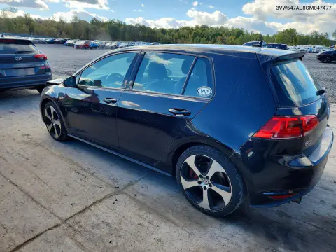 2016 Volkswagen Gti S/Se VIN 3VW547AU8GM047477 фото 2