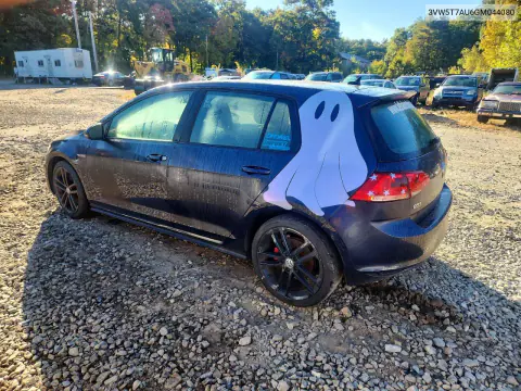 2016 Volkswagen Gti S/Se VIN 3VW5T7AU6GM044080 фото 2