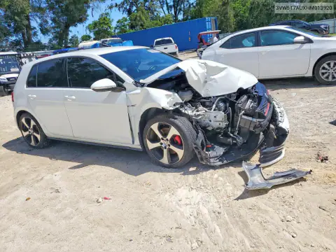 2017 Volkswagen Gti S VIN 3VW5T7AUXHM013920 фото 4