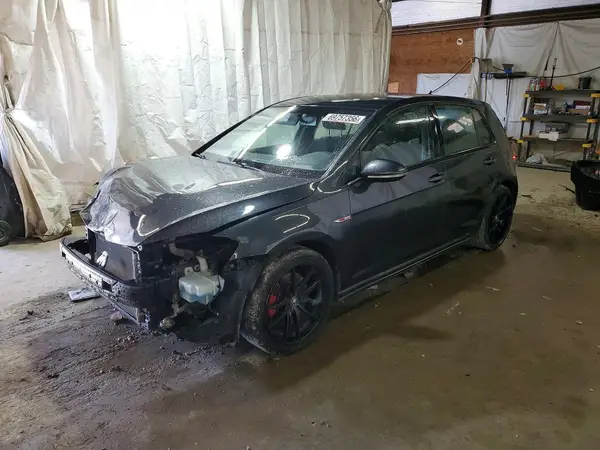 3VW4T7AU0HM030933 — 2017 Volkswagen GTI, Передняя часть (Front End), фото до ремонта