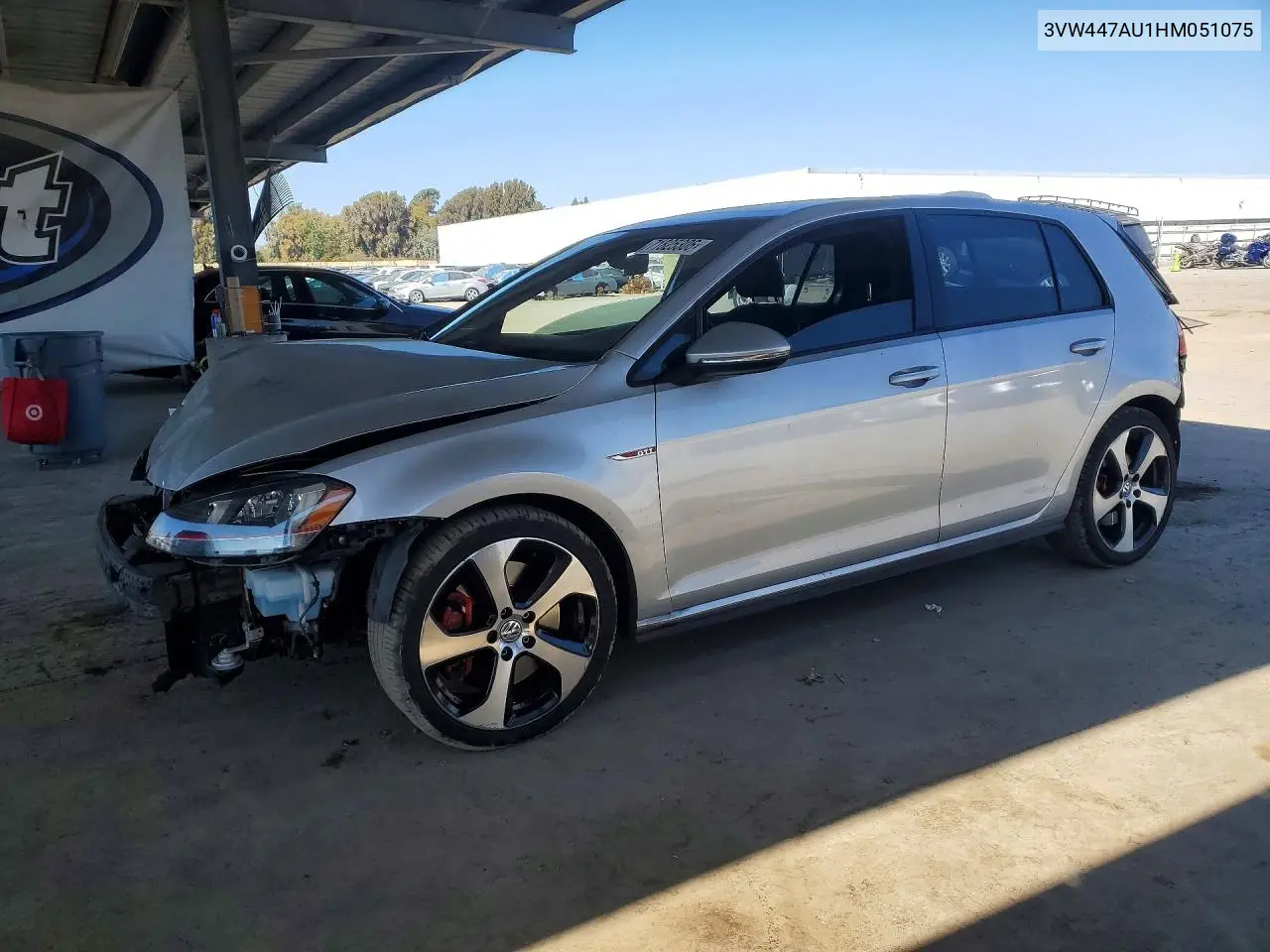 2017 Volkswagen Gti S/Se VIN 3VW447AU1HM051075 фото 1