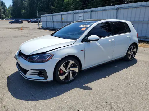 3VW447AUXJM266072 — 2018 Volkswagen GTI, Передняя часть (Front End), фото до ремонта