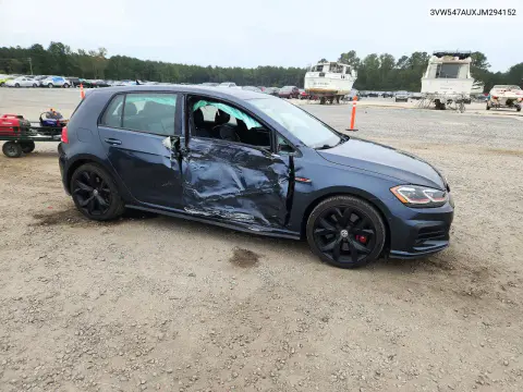 2018 Volkswagen Gti S VIN 3VW547AUXJM294152 фото 4