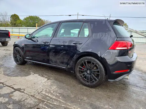 2021 Volkswagen Gti S VIN 3VW6T7AU7MM010178 фото 2
