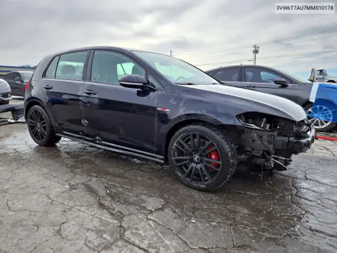 2021 Volkswagen Gti S VIN 3VW6T7AU7MM010178 фото 4