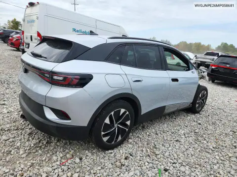2021 Volkswagen Id.4 Pro VIN WVGJNPE26MP058681 фото 3
