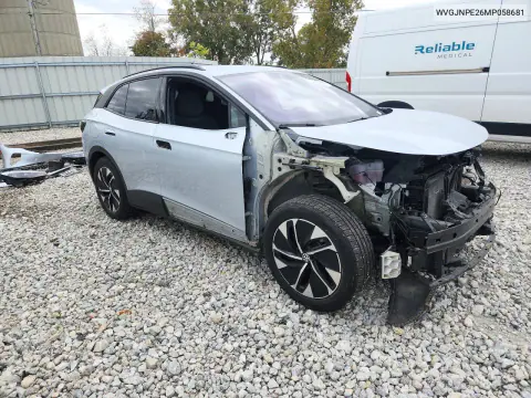2021 Volkswagen Id.4 Pro VIN WVGJNPE26MP058681 фото 4