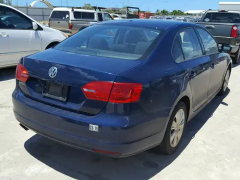 2012 VOLKSWAGEN JETTA BASE VIN 3VW2K7AJ3CM398385 фото 4