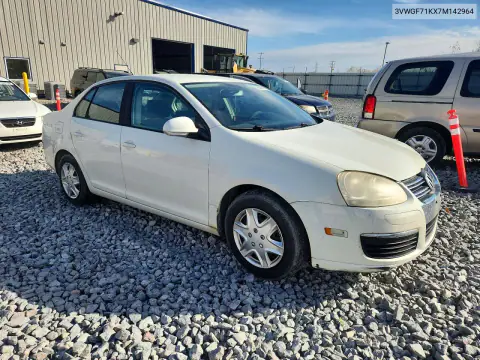 2007 Volkswagen Jetta VIN 3VWGF71KX7M142964 фото 4