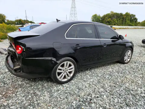 2009 Volkswagen Jetta Se VIN 3VWRM71K09M060856 фото 3