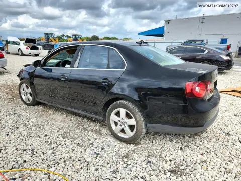 2009 Volkswagen Jetta Se VIN 3VWRM71K39M019797 фото 2