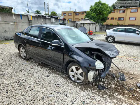 2009 Volkswagen Jetta Se VIN 3VWRM71K39M019797 фото 4