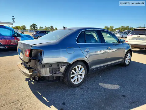 2010 Volkswagen Jetta Se VIN 3VWRZ7AJXAM020359 фото 3