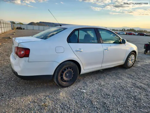 2010 Volkswagen Jetta S VIN 3VWJZ7AJ4AM021908 фото 3