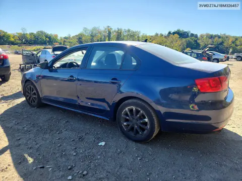 2011 Volkswagen Jetta Se VIN 3VWDZ7AJ1BM326457 фото 2